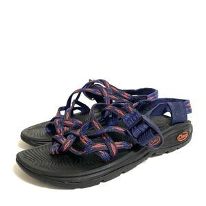 Chaco Z/Volv X2 Women's Sandals in Volcanic Blue and Orange size 6